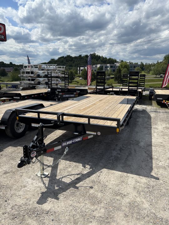 New 2026 Sure-Trac 805 x 20 Low Profile Deckover Trailer
