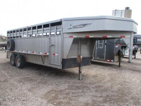 Used 2013 Titan Trailer Rancher Stock / Stock Combo Trailer