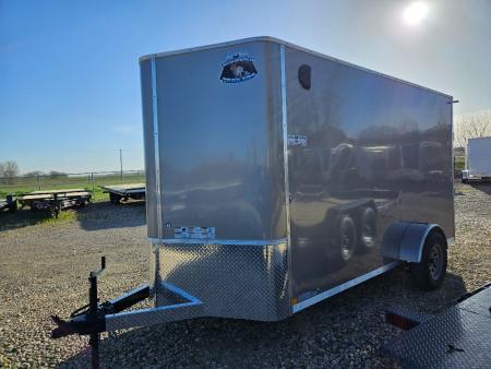 New Big Horn Trailer 6'x12' Cargo / Enclosed Trailer