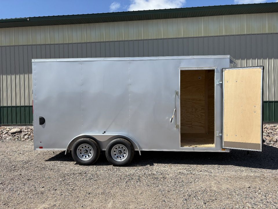 New 2026 7'x16' Cross Beta Enclosed Trailer