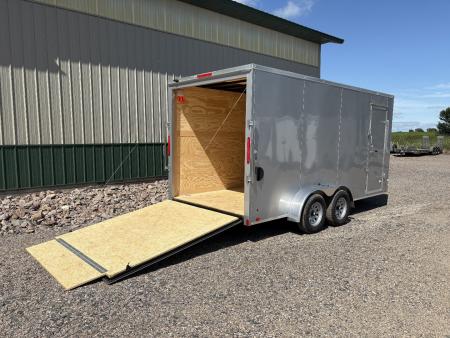 New 2026 7'x16' Cross Beta Enclosed Trailer