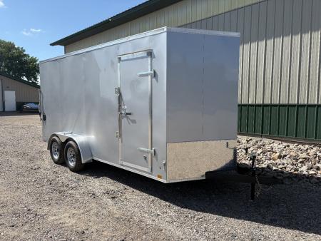 New 2026 7'x16' Cross Beta Enclosed Trailer