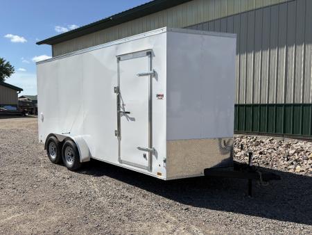 New 2026 7'x16' Cross Beta Enclosed Trailer