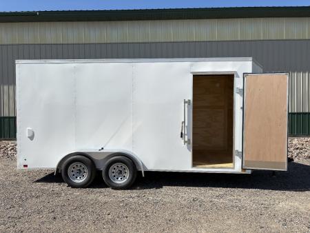 New 2026 7'x16' Cross Beta Enclosed Trailer