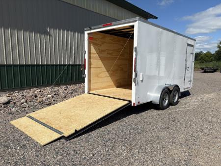 New 2026 7'x16' Cross Beta Enclosed Trailer