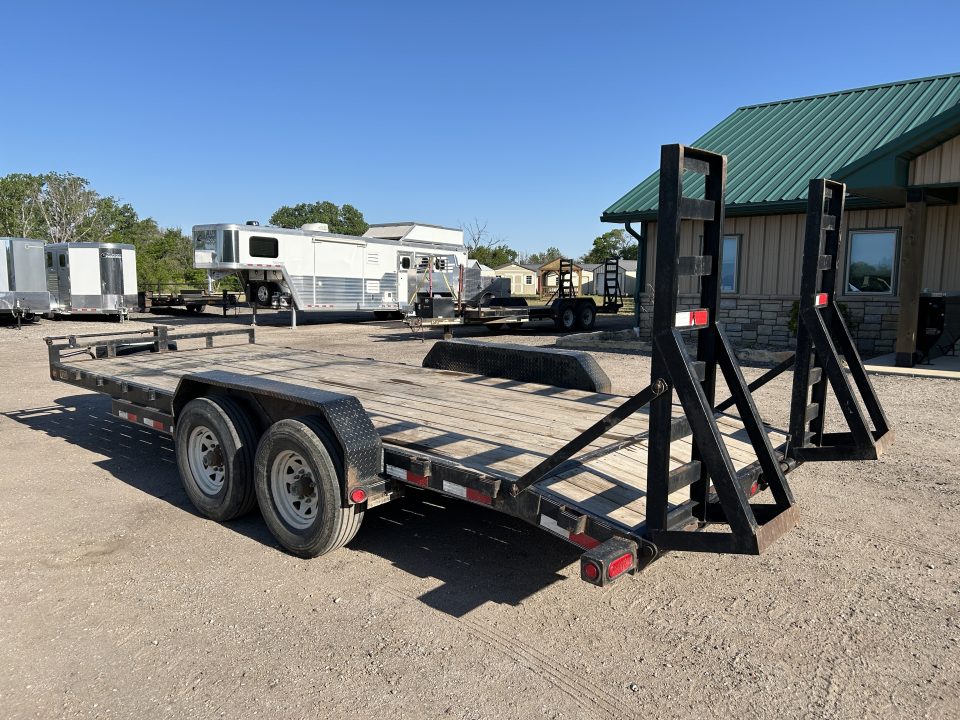 Used 2009 PJ Trailers 83x20 Equipment Trailer