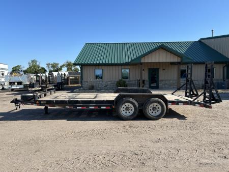 Used 2009 PJ Trailers 83x20 Equipment Trailer