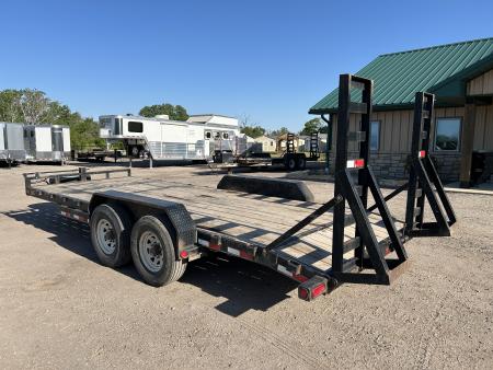 Used 2009 PJ Trailers 83x20 Equipment Trailer
