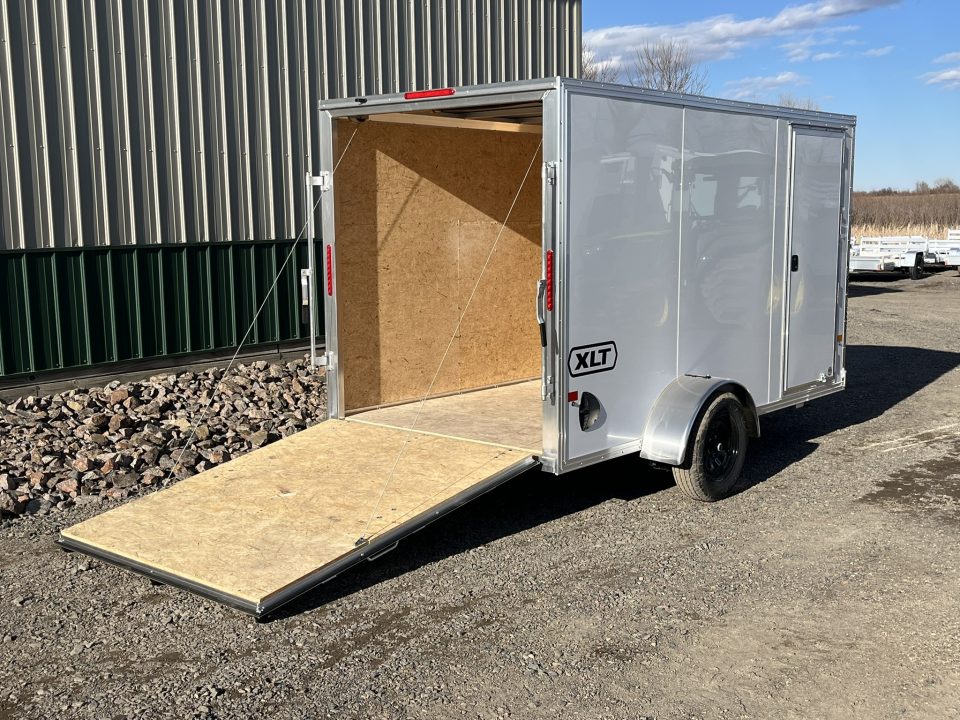 New 2026 E-Z Hauler 6x12 XLT Pro Aluminum Enclosed Trailer