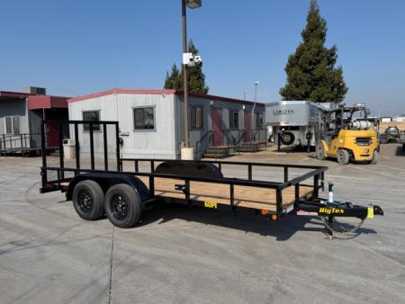 New 2026 Big Tex Trailers 60PI-16-4RG2B 6.5FT X 16FT 6K GVW Utility Trailer