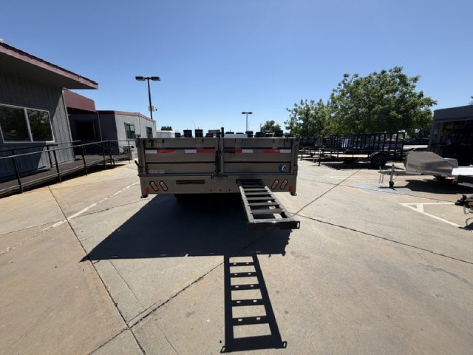 New 2026 Diamond C Trailers DOD207L16X96 8FT X 16FT 15.5K GVW Dump Trailer