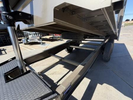 New 2026 Diamond C Trailers DOD207L16X96 8FT X 16FT 15.5K GVW Dump Trailer