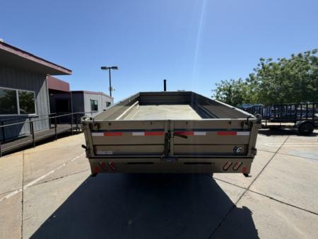 New 2026 Diamond C Trailers DOD207L16X96 8FT X 16FT 15.5K GVW Dump Trailer