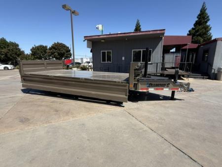 New 2026 Diamond C Trailers DOD207L16X96 8FT X 16FT 15.5K GVW Dump Trailer