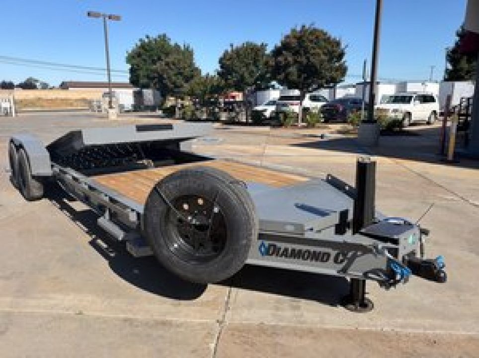 New 2026 Diamond C Trailers HDT208L22X80 6.5FT X 22FT 18K GVW Equipment Trailer