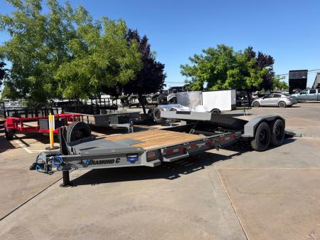 New 2026 Diamond C Trailers HDT208L22X80 6.5FT X 22FT 18K GVW Equipment Trailer