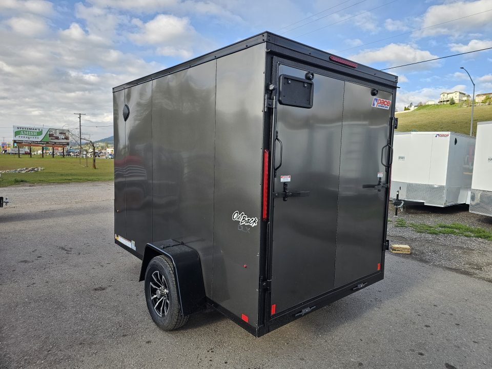 New 2026 Pace Outback DLX 6x10 Enclosed Cargo Trailer