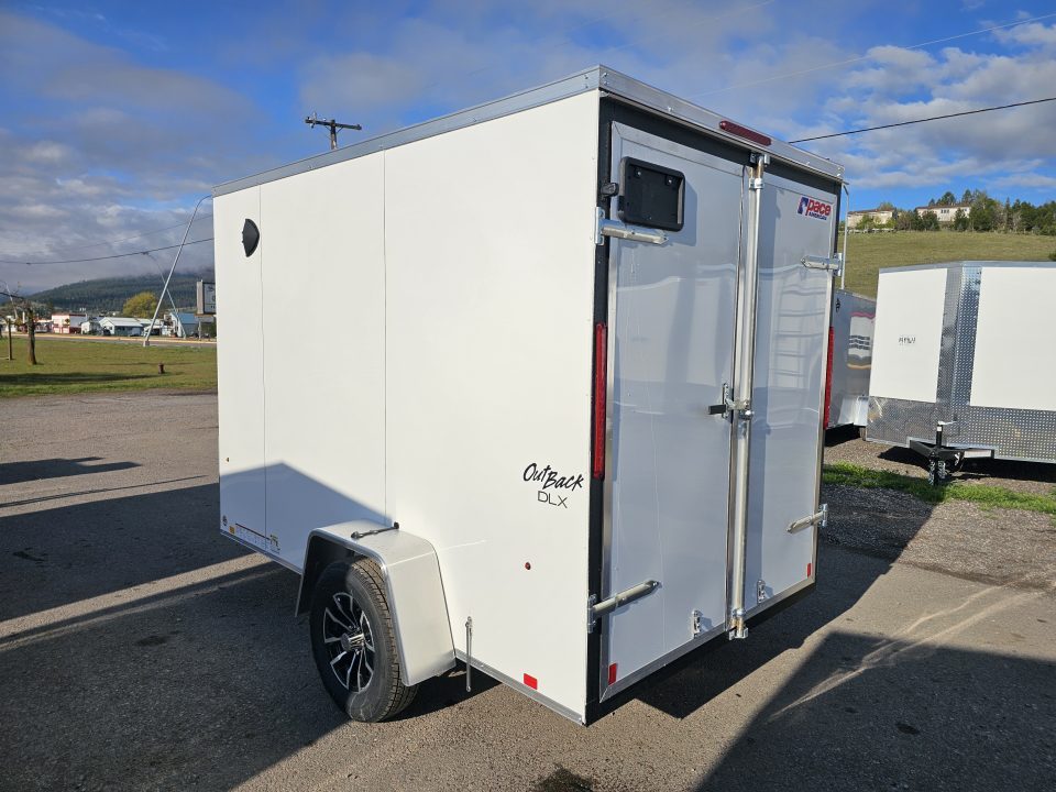 New 2026 Pace Outback DLX 6x10 Enclosed Cargo Trailer