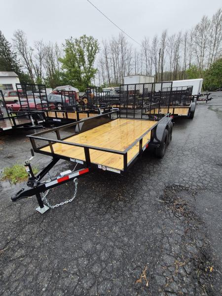 New 2026 TRIPLE CROWN TRAILERS 6.4' x 12' Utility Trailer 6K TANDEM