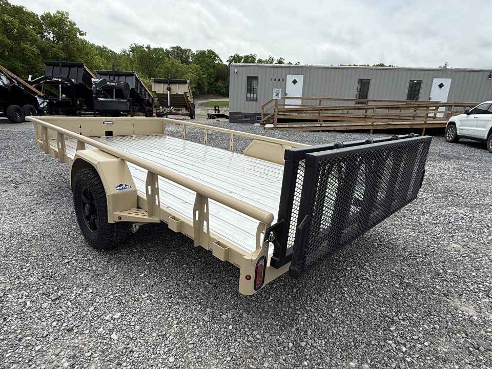 New 2026 Diamond C PSA 106 VENTURE SERIES Utility Trailer, 6K GVWR, ALUMINUM FLOOR, SPARE, BRAKES, BIFOLD GATE