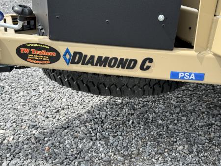 New 2026 Diamond C PSA 106 VENTURE SERIES Utility Trailer, 6K GVWR, ALUMINUM FLOOR, SPARE, BRAKES, BIFOLD GATE