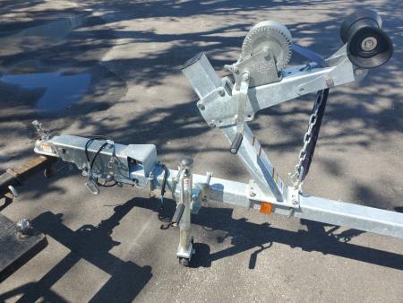 Used 2024 EZ Loader ALUMINUM TANDEM AXLE Boat Trailer FITS 18-21FT