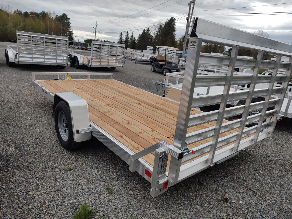 New 2026 Sport Haven AU714- 7'X14' Low Side Utility Trailer