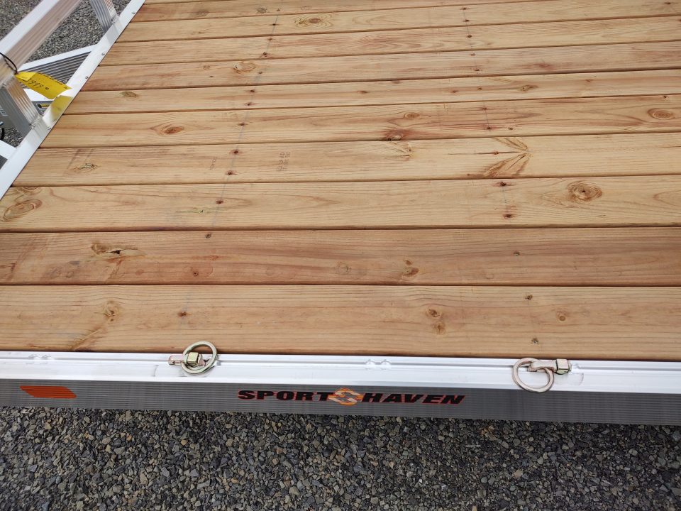 New 2026 Sport Haven AU714- 7'X14' Low Side Utility Trailer
