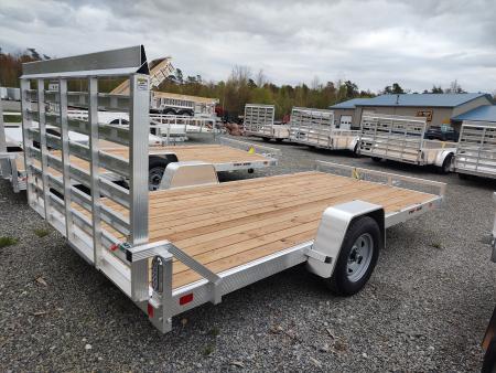 New 2026 Sport Haven AU714- 7'X14' Low Side Utility Trailer
