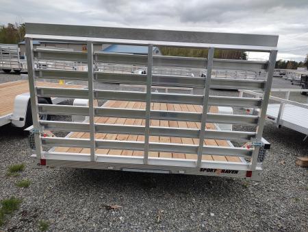 New 2026 Sport Haven AU714- 7'X14' Low Side Utility Trailer