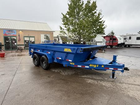 New 2026 Big Tex 7x14 Telescopic Dump Trailer
