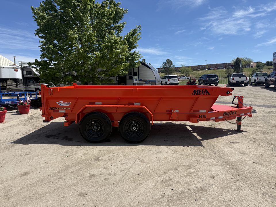 New 2026 Big Tex 7x14 Telescopic Dump Trailer