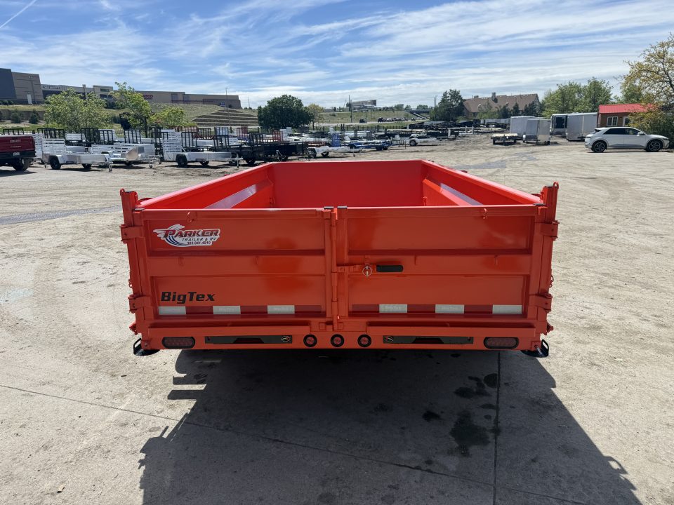 New 2026 Big Tex 7x14 Telescopic Dump Trailer
