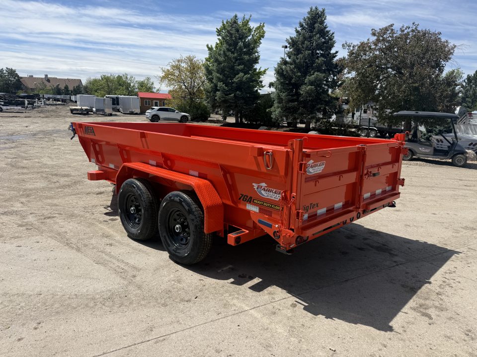 New 2026 Big Tex 7x14 Telescopic Dump Trailer