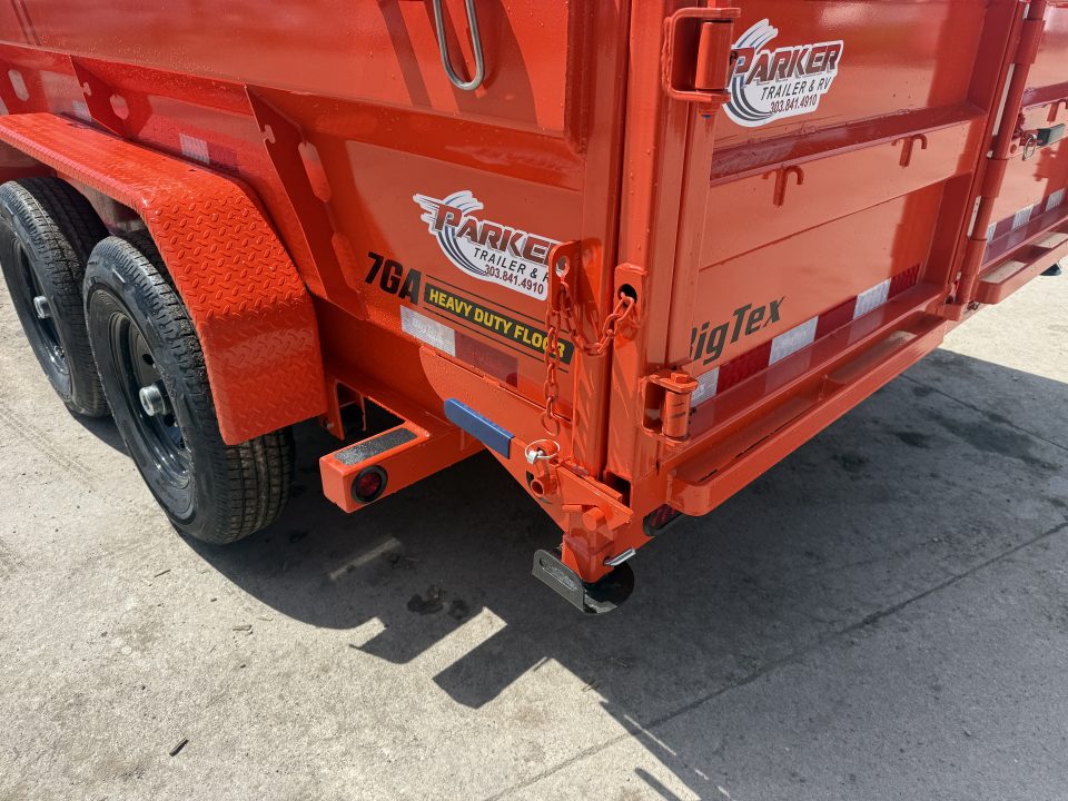 New 2026 Big Tex 7x14 Telescopic Dump Trailer