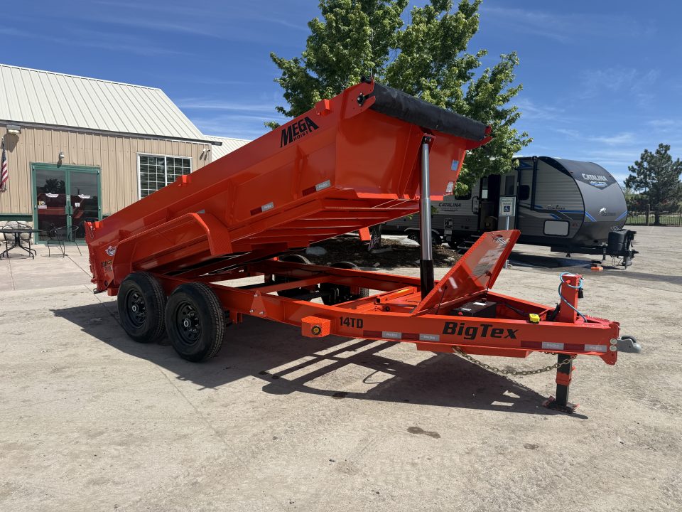 New 2026 Big Tex 7x14 Telescopic Dump Trailer