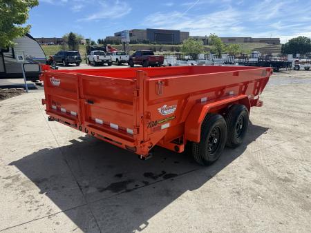 New 2026 Big Tex 7x14 Telescopic Dump Trailer