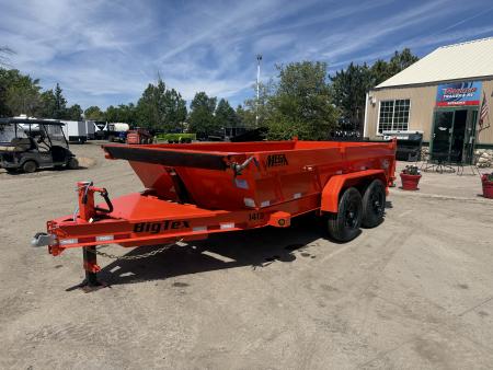 New 2026 Big Tex 7x14 Telescopic Dump Trailer