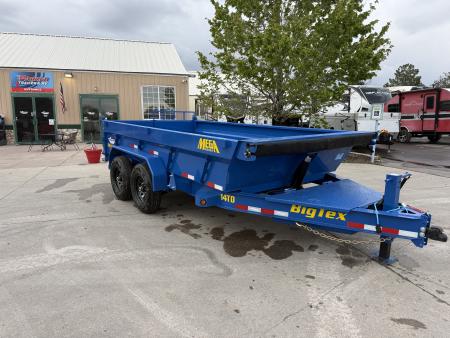 New 2026 Big Tex 7x14 Telescopic Dump Trailer