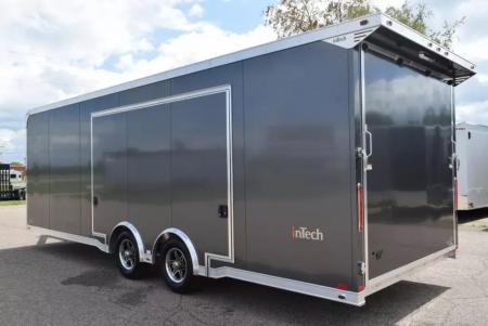 New INTECH 8.5x24 LITE SERIES ALL ALUMINUM CAR HAULER