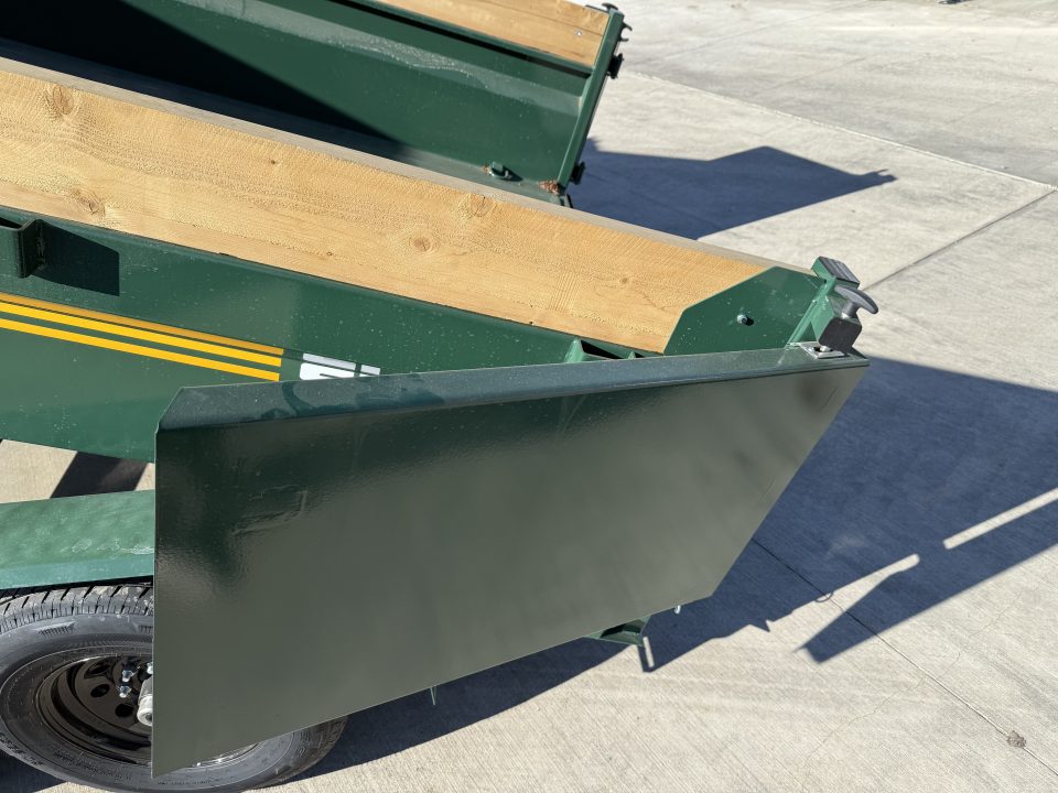 New NEW 2026 Southland 14ft Low Profile Dump Trailer 2-7000 lb axles =14K with Ramps