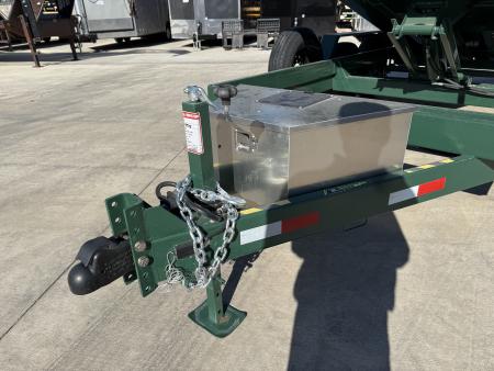 New NEW 2026 Southland 14ft Low Profile Dump Trailer 2-7000 lb axles =14K with Ramps