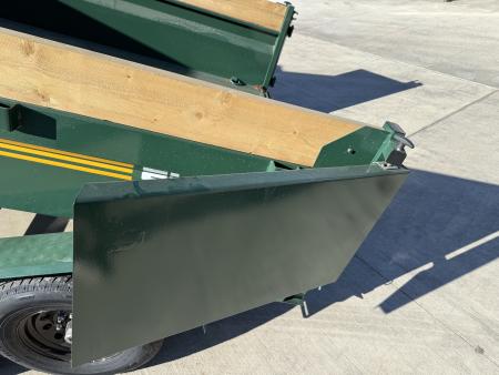 New NEW 2026 Southland 14ft Low Profile Dump Trailer 2-7000 lb axles =14K with Ramps