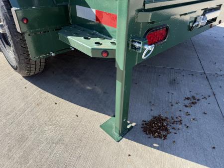 New NEW 2026 Southland 14ft Low Profile Dump Trailer 2-7000 lb axles =14K with Ramps
