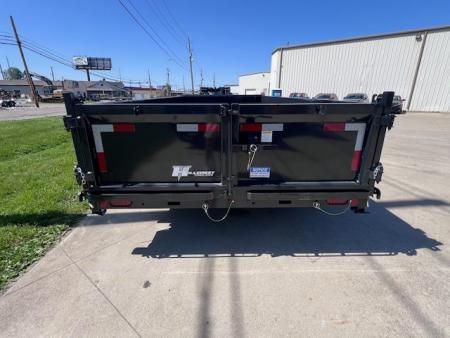 New 2026 Hillcrest Trailers 83x16 14K Telescopic w/ Hydraulic Jack Dump Trailer