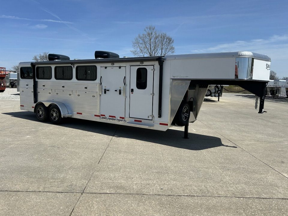 New 2026 Shadow 10 Pen Supreme Gooseneck Show Stock Trailer
