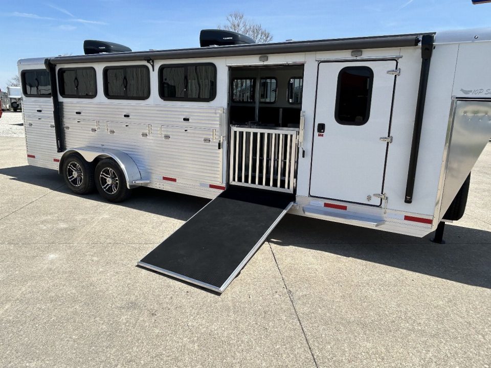 New 2026 Shadow 10 Pen Supreme Gooseneck Show Stock Trailer