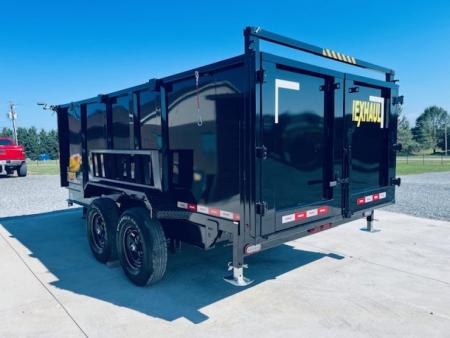 New 2026 Nexhaul 7X14 15K Lightning Dump Trailer w/4ft Sides