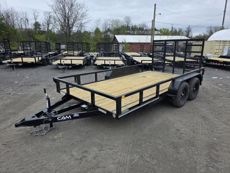 New 2026 Cam Superline 7X14 7K - TUBE TOP Utility Trailer