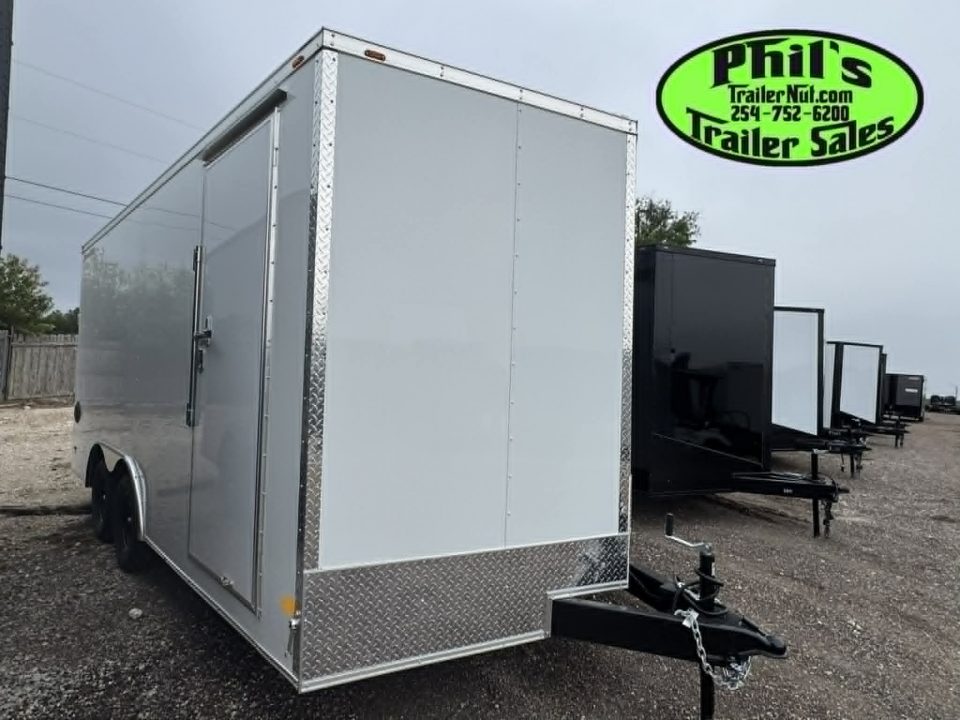New 2026 Wells Cargo 8.5X16 ENCLOSED TRAILER DELUX PACKAGE Cargo / Enclosed Trailer